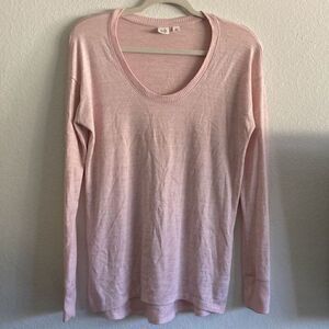 Gap Pale Pink Long Sleeve Shirt size XS